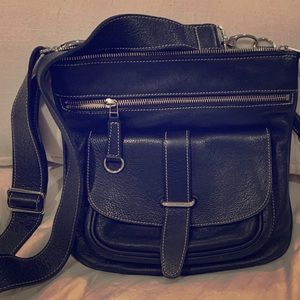 ROOTS- Genuine Leather Bag